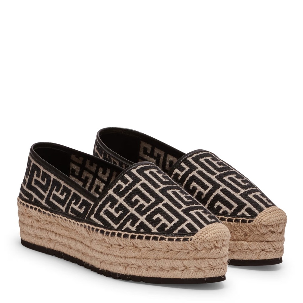 ALEX ESPADRILLES WITH JACQUARD MONOGRAM